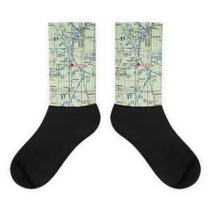 Linn County Airport (1KS) VFR Sectional Socks