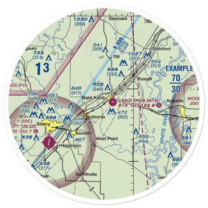 Freps Airport (FRP) VFR Sectional Sticker (30 mile)