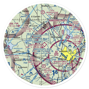 Griffin Field (PG1) VFR Sectional Sticker (30 mile)