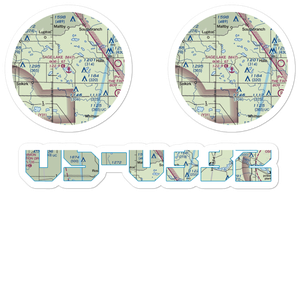 Sage Lake Seaplane Base (M47) VFR Sectional Sticker Pack