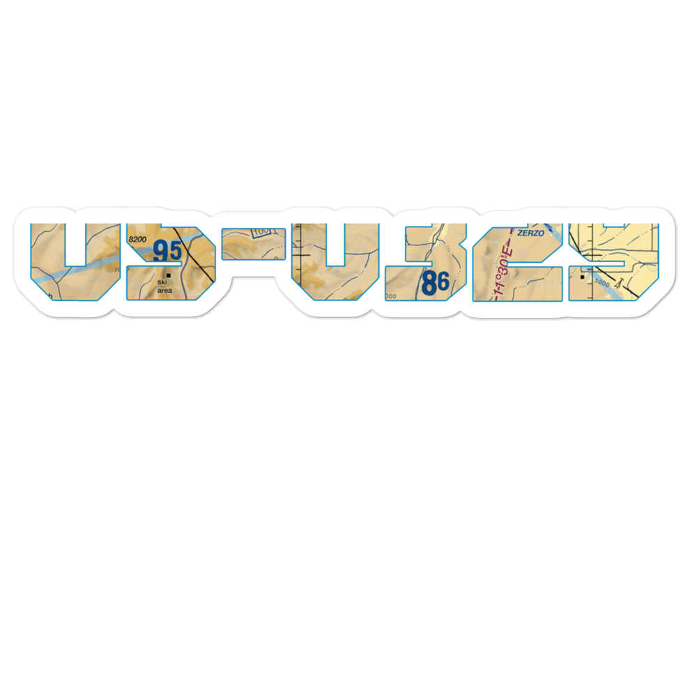 Russian Flat Airport (M42) VFR Sectional Sticker 