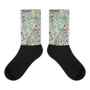 Stinson Field Municipal Airport (3A8) VFR Sectional Socks