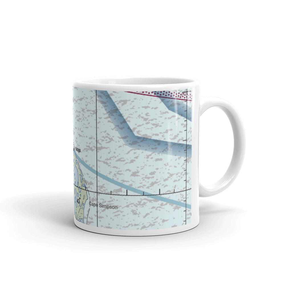 Cape Simpson (A40) VFR Sectional  Mug 