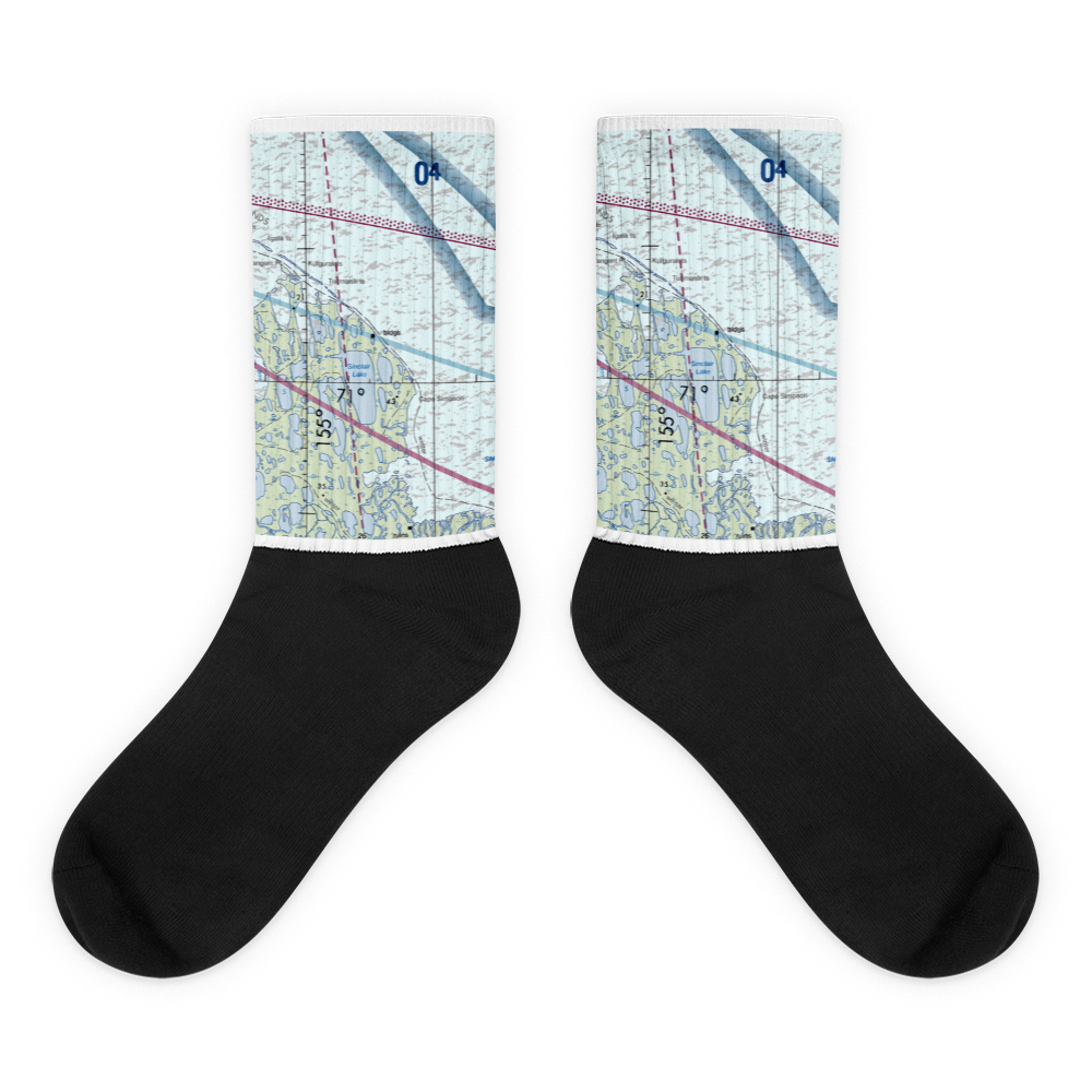Cape Simpson (A40) VFR Sectional Socks 