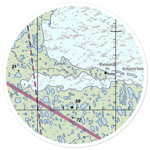 Kogru River (A41) VFR Sectional Sticker (20 mile)