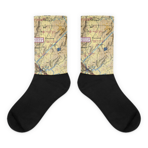 Idaho City US Forest Service Airport (U98) VFR Sectional Socks
