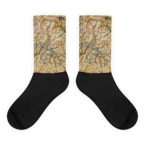 Upper Loon Creek US Forest Service Airport (U72) VFR Sectional Socks