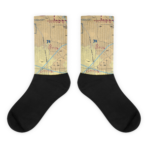 Coxs Well Airport (U48) VFR Sectional Socks