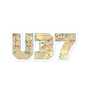 Midway Airport (U37) VFR Sectional Sticker