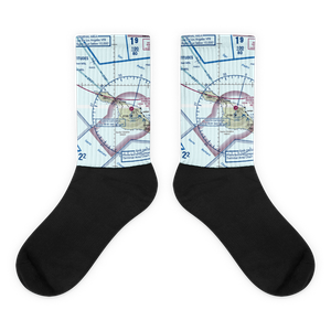 Two Harbors Amphibious Terminal (TWH) VFR Sectional Socks
