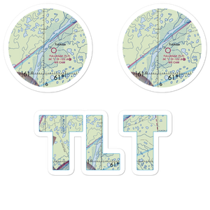 Tuluksak Airport (TLT) VFR Sectional Sticker Pack