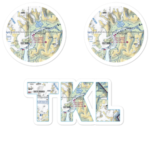 Taku Lodge Seaplane Base (TKL) VFR Sectional Sticker Pack