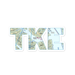 Tenakee Seaplane Base (TKE) VFR Sectional Sticker