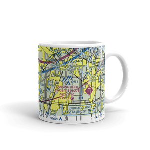 Tinley Park Helistop (TF8) VFR Sectional  Mug