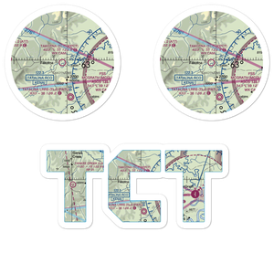Takotna Airport (TCT) VFR Sectional Sticker Pack