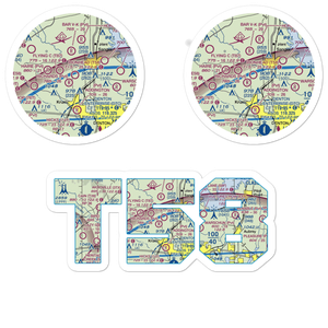 Ironhead Airport (T58) VFR Sectional Sticker Pack