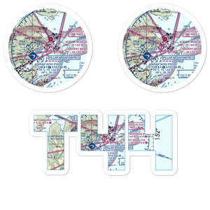 Trident Basin Seaplane Base (T44) VFR Sectional Sticker Pack