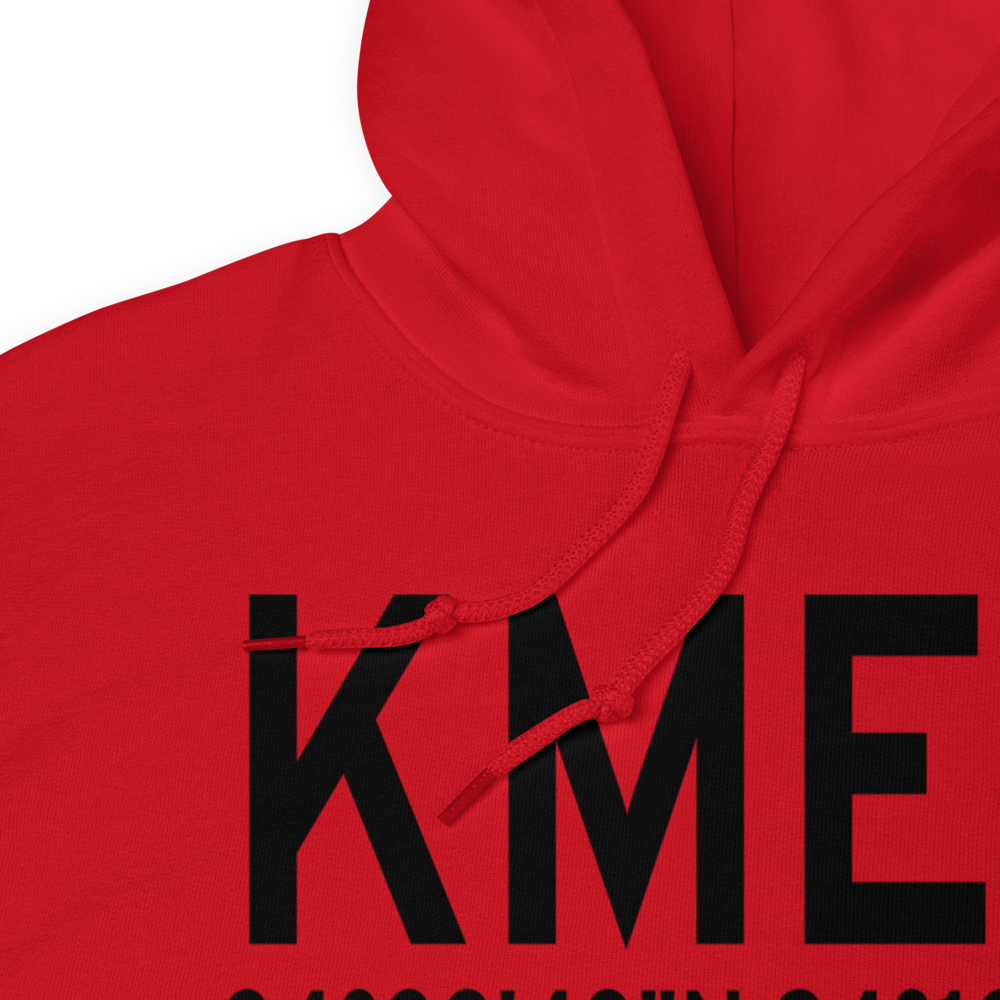 Mena Intermountain Municipal Airport (KMEZ) ICAO Hoodie Sweatshirt 