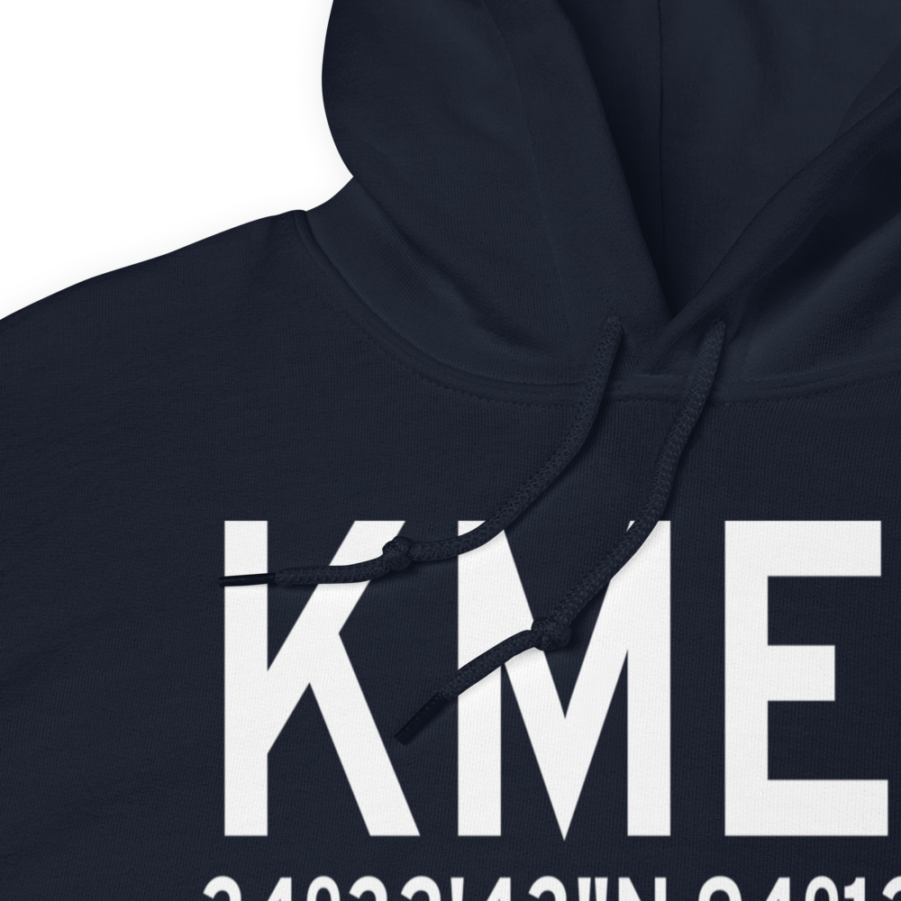 Mena Intermountain Municipal Airport (KMEZ) ICAO Hoodie Sweatshirt 
