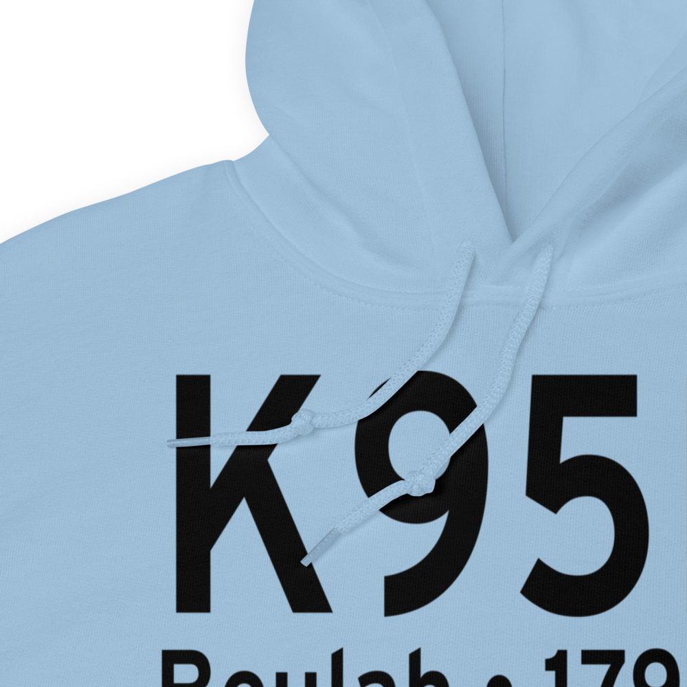 Beulah Airport (K95D) ICAO Hoodie Sweatshirt 