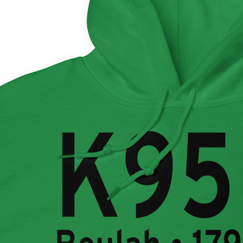 Beulah Airport (K95D) ICAO Hoodie Sweatshirt 
