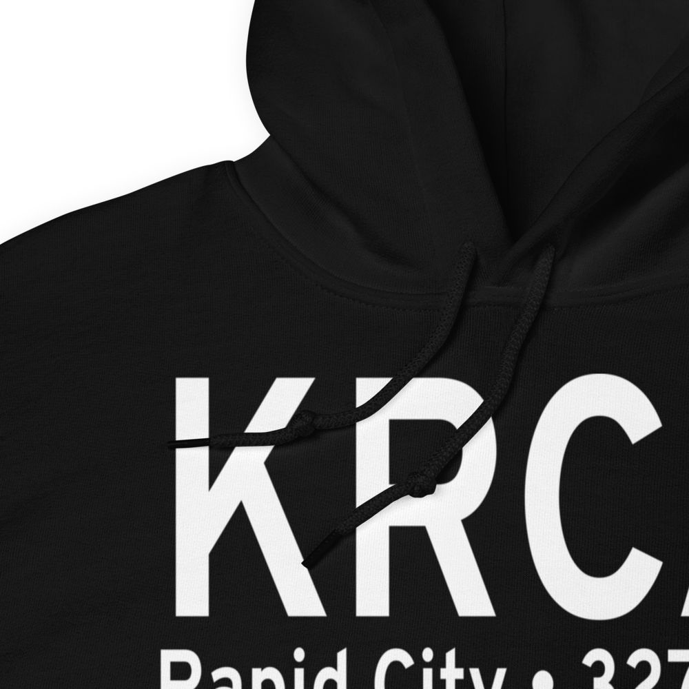 Ellsworth Air Force Base (KRCA) ICAO Hoodie Sweatshirt 