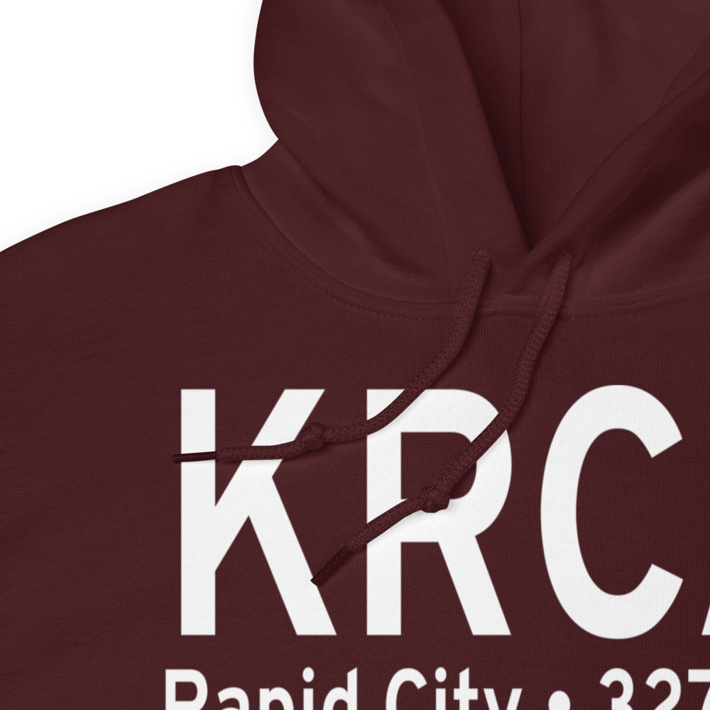 Ellsworth Air Force Base (KRCA) ICAO Hoodie Sweatshirt 