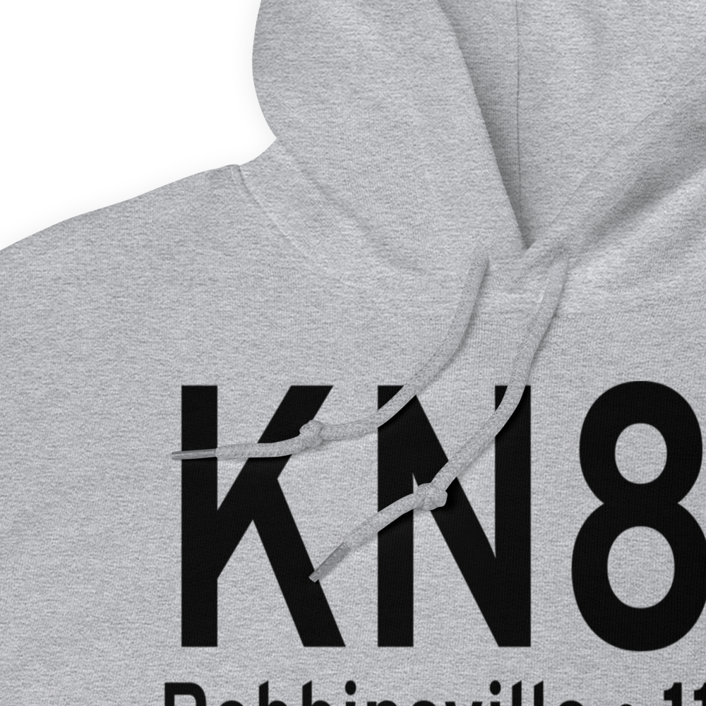 Trenton Robbinsville Airport (KN87) ICAO Hoodie Sweatshirt 