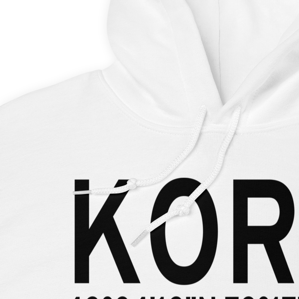 Orange Municipal Airport (KORE) ICAO Hoodie Sweatshirt 