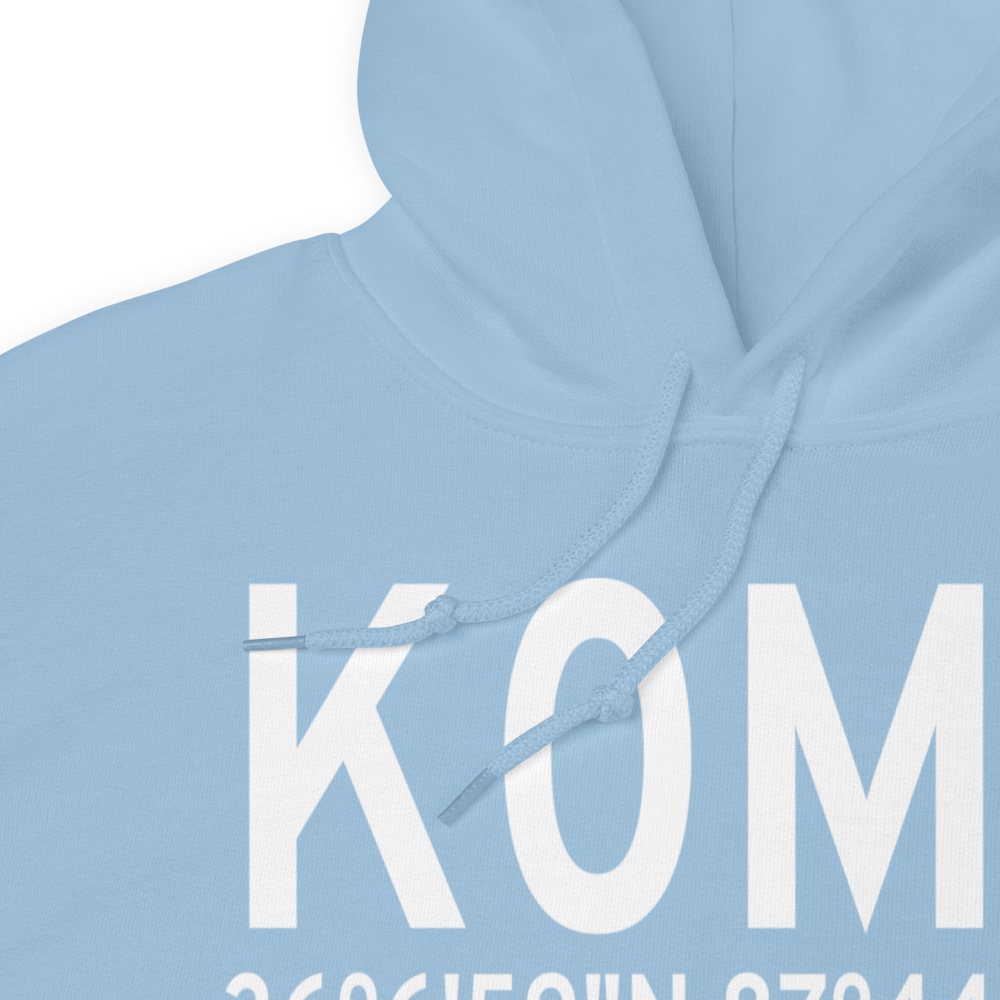 Humphreys County Airport (K0M5) ICAO Hoodie Sweatshirt 