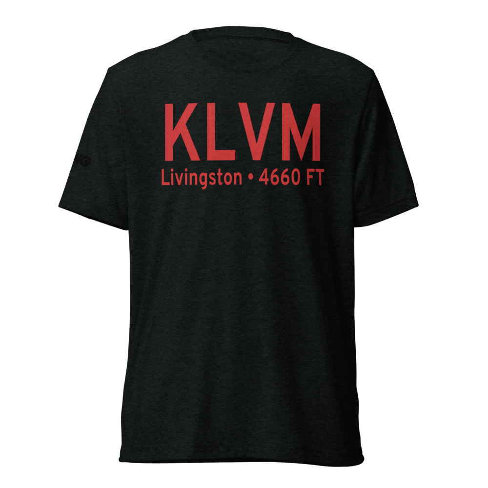 Mission Field (KLVM) ICAO Tri-blend T-Shirt 