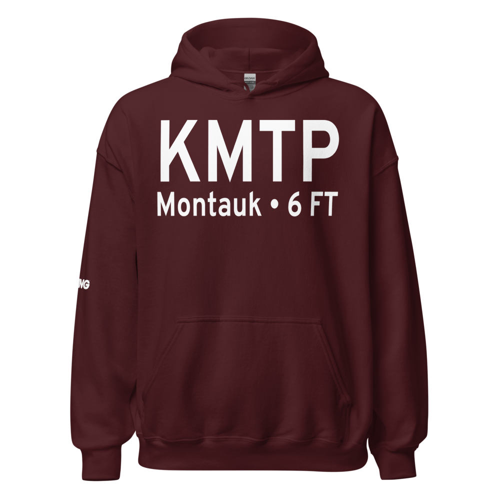 Montauk Airport (KMTP) ICAO Hoodie Sweatshirt 