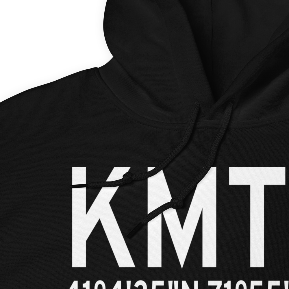 Montauk Airport (KMTP) ICAO Hoodie Sweatshirt 