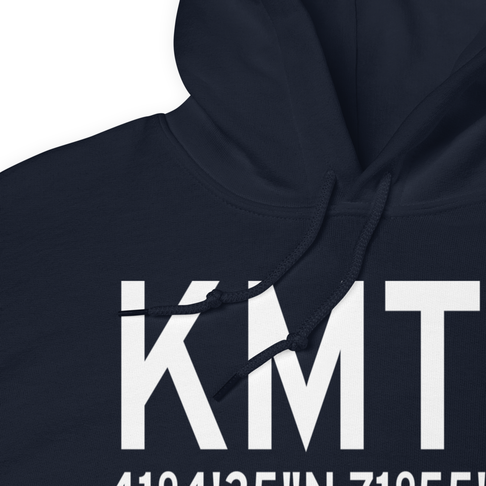 Montauk Airport (KMTP) ICAO Hoodie Sweatshirt 