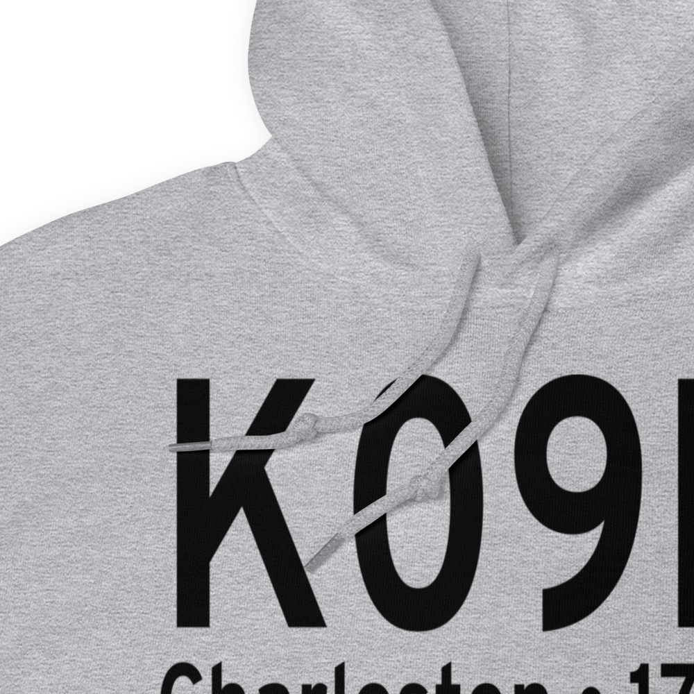 Charleston Municipal Airport (K09M) ICAO Hoodie Sweatshirt 