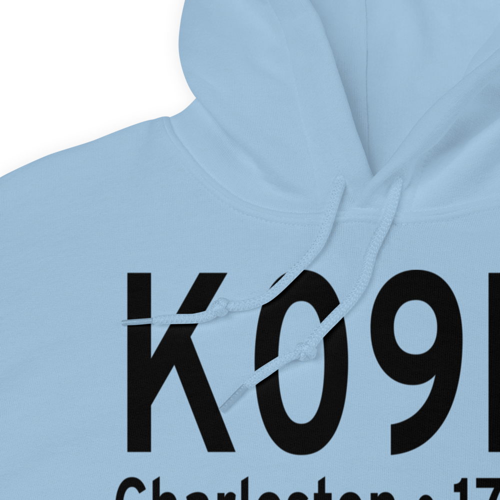 Charleston Municipal Airport (K09M) ICAO Hoodie Sweatshirt 