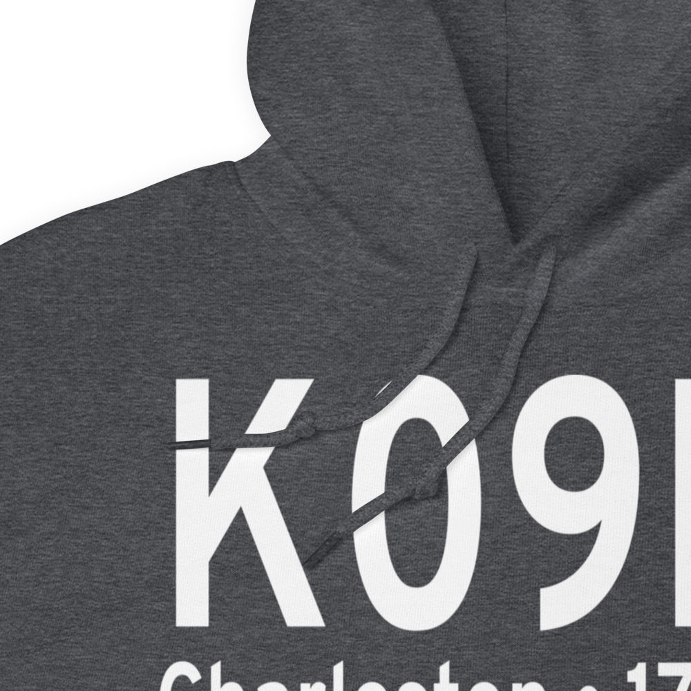 Charleston Municipal Airport (K09M) ICAO Hoodie Sweatshirt 