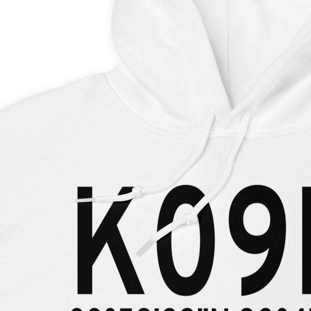 Charleston Municipal Airport (K09M) ICAO Hoodie Sweatshirt 