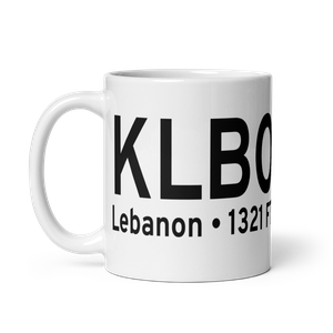 Floyd W. Jones Lebanon Airport (KLBO) ICAO Mug