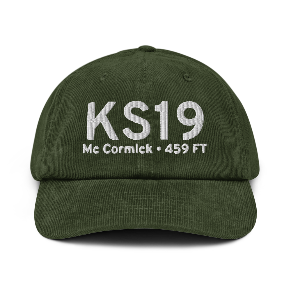 Mc Cormick County Airport (KS19) ICAO Hat 