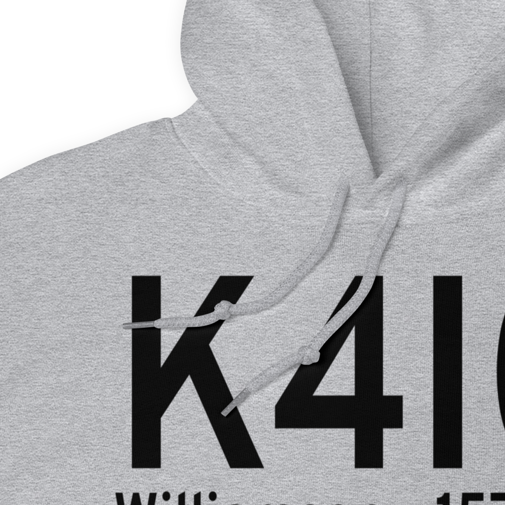 Mingo County Airport (K4I0) ICAO Hoodie Sweatshirt 