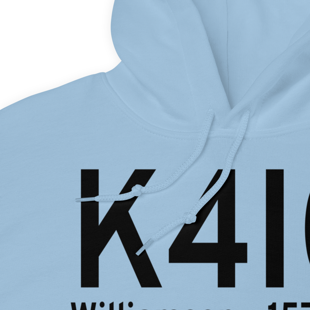 Mingo County Airport (K4I0) ICAO Hoodie Sweatshirt 