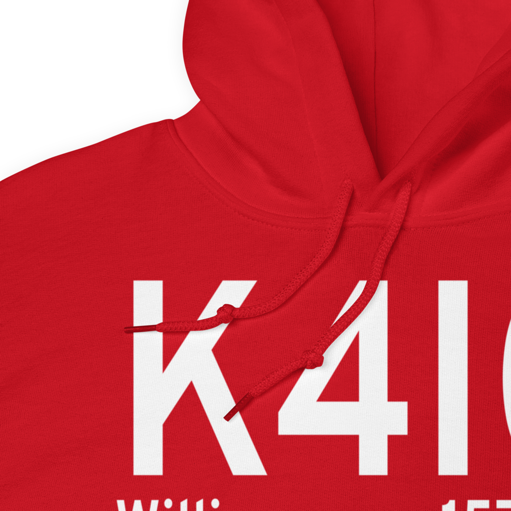 Mingo County Airport (K4I0) ICAO Hoodie Sweatshirt 