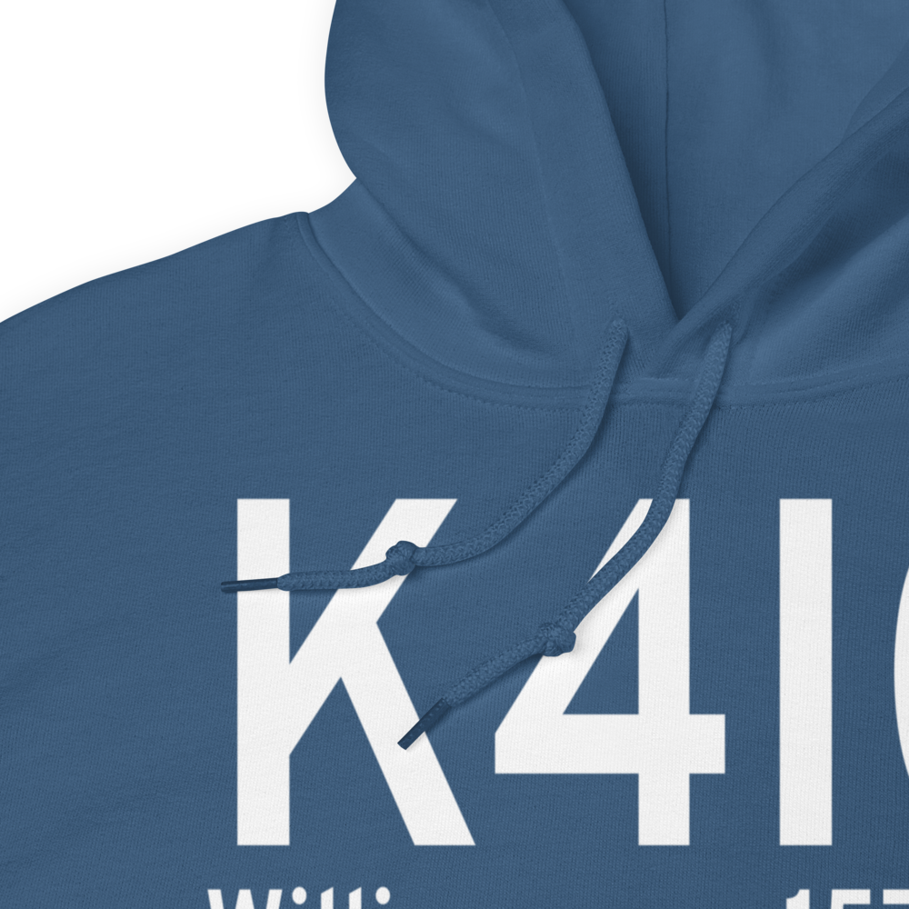 Mingo County Airport (K4I0) ICAO Hoodie Sweatshirt 