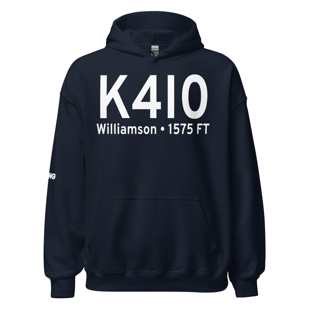 Mingo County Airport (K4I0) ICAO Hoodie Sweatshirt 