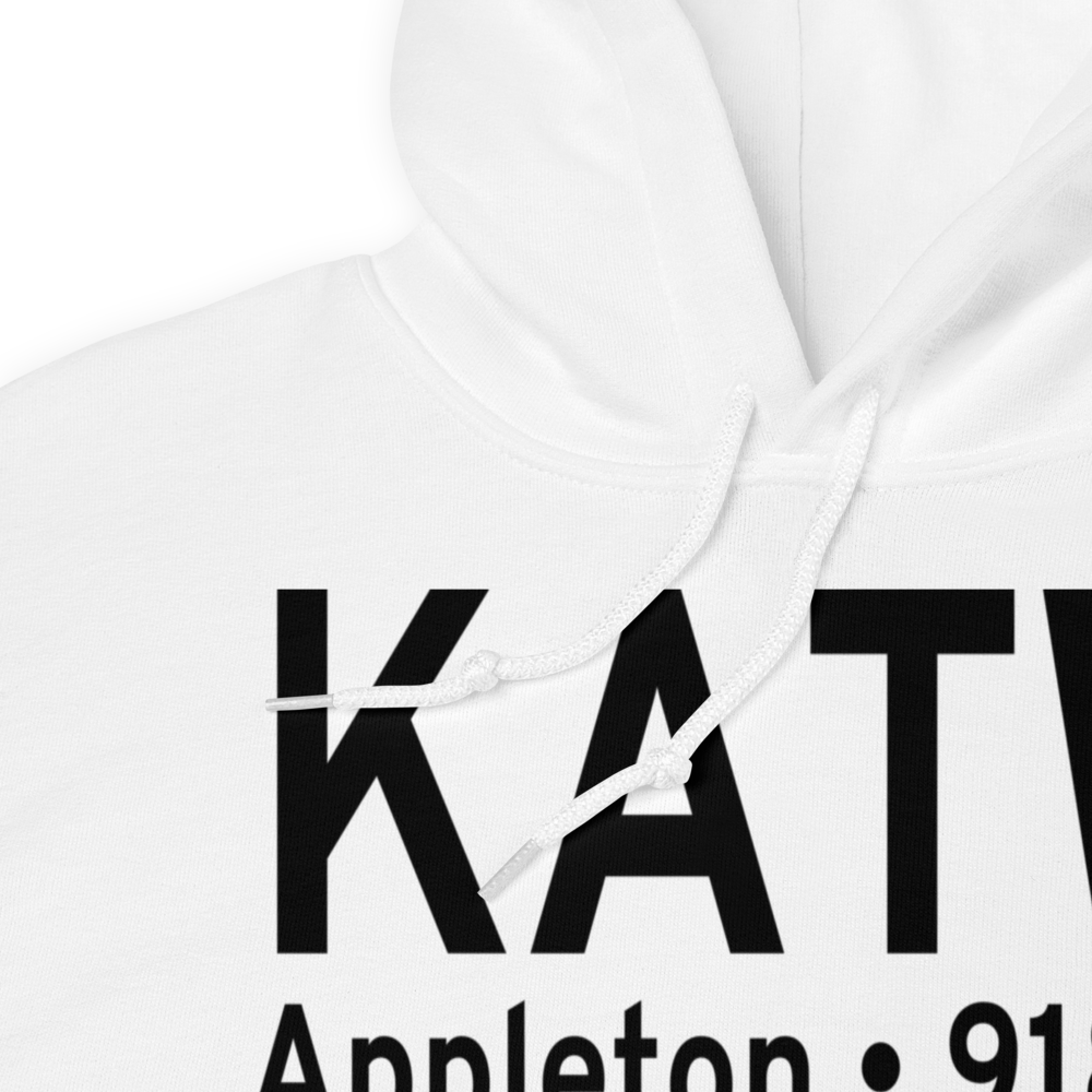 Appleton International Airport (KATW) ICAO Hoodie Sweatshirt 