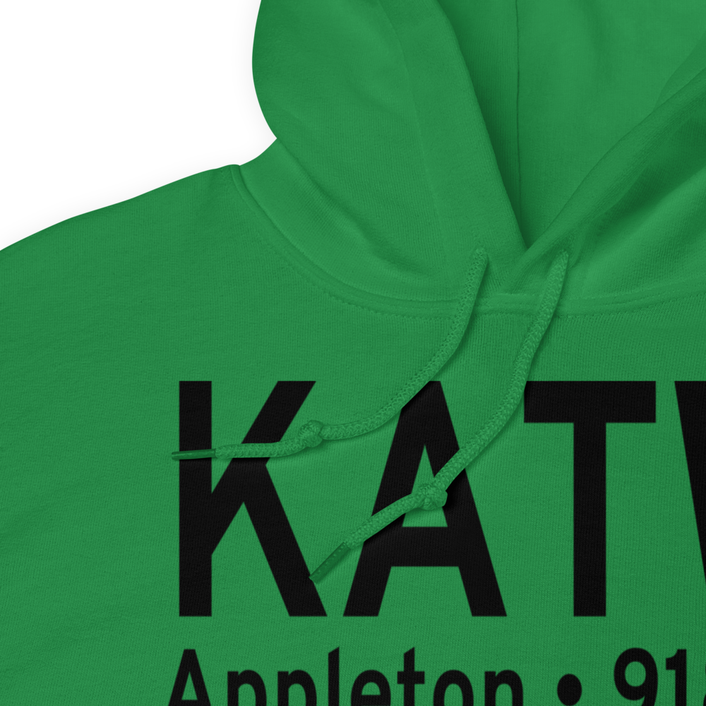 Appleton International Airport (KATW) ICAO Hoodie Sweatshirt 