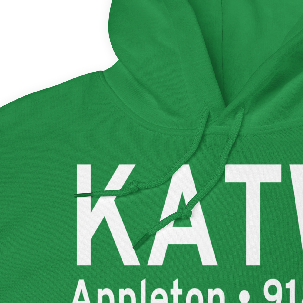 Appleton International Airport (KATW) ICAO Hoodie Sweatshirt 
