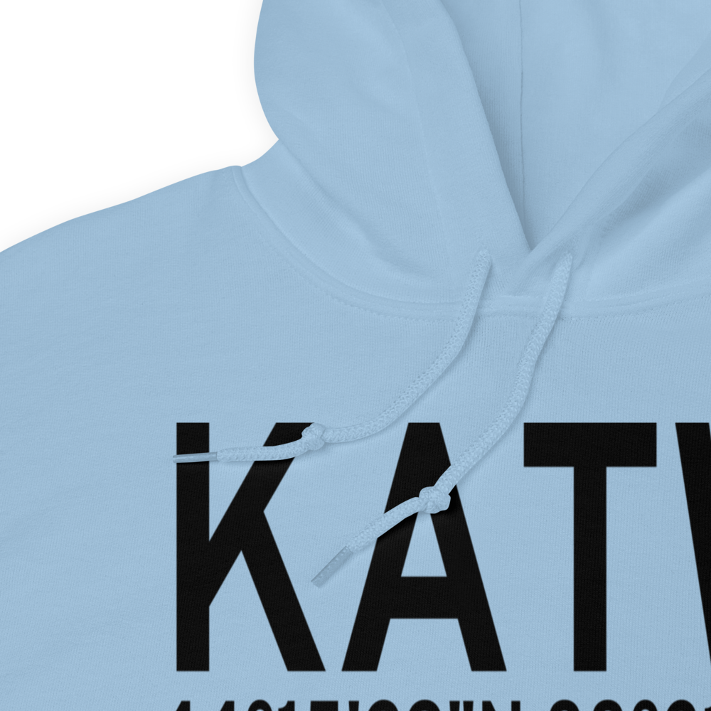 Appleton International Airport (KATW) ICAO Hoodie Sweatshirt 