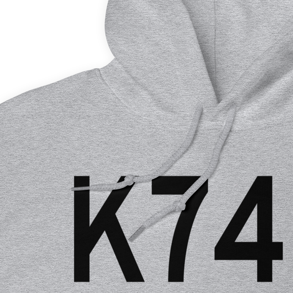 Anacortes Airport (K74S) ICAO Hoodie Sweatshirt 